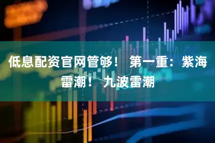 低息配资官网管够！ 第一重：紫海雷潮！ 九波雷潮